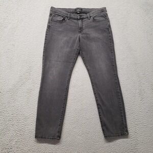 Banana Republic Jeans Womens 31/12 Black Stretch Slim‎ Fit Denim Casual Pockets